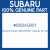 Genuine Subaru 46052AG051 Case-air clnr lwr