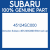 Genuine Subaru 45124SC000 Brkt rad upr