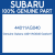 Genuine Subaru 44011AG040 Gasket f