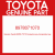 Genuine Toyota 89780-71070 Computer assy, transponder key