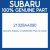 Genuine Subaru 21328AA090 Pipe-oil cooler