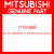 Genuine Mitsubishi 1110A966 Ring set piston