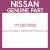 Genuine Nissan 1112801M00 Plug drain o/p