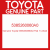 Genuine Toyota 5385260060A0 Pad  fr wheel