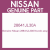 Genuine Nissan 28641JL30A Nozzle assy