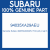 Genuine Subaru 94035XA29AEU Trim pnl pl up lh