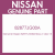 Genuine Nissan 82877JG00A Moul-rr door rh