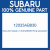 Genuine Subaru 12033AB830 Ring set-piston