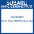 Genuine Subaru 765065061 Clip r/g glass