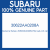 Genuine Subaru 30622AA0208A Rpr set-cch opr