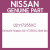 Genuine Nissan 02117255XC Belt fan