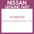 Genuine Nissan 11130BN700 Seal oil,cranks  c11x k9k