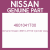 Genuine Nissan 46010-41T00 Cylinder assy