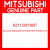 Genuine Mitsubishi 63113W190P Fender,fr lh