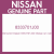 Genuine Nissan 8333701J00 Glass run rubr