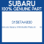 Genuine Subaru 31567AA830 Plate-ret        tm