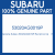 Genuine Subaru 53020AG0019P Rad pnl sd cp    rh