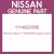 Genuine Nissan 11140G5505 Gauge oil level