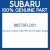 Genuine Subaru 86579FL001 Rubber single