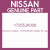 Genuine Nissan 17255JK000 Holder filr cap