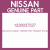 Genuine Nissan 1228037527 Washer thrust