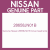 Genuine Nissan 28658JN01B Cover-head lamp