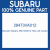 Genuine Subaru 28473VA012 Hub unit compl r