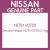 Genuine Nissan 16781V0700 O ring