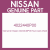 Genuine Nissan 4022440P00 Nut-road wheel