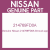 Genuine Nissan 214769FD0A Shroud-upp