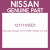 Genuine Nissan 121111N501 Bush con rod