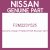 Genuine Nissan F2M223Y525 Bumper set fr