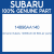 Genuine Subaru 14896AA140 Brkt-air pump