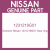 Genuine Nissan 1231219G01 Gear ring