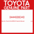 Genuine Toyota 0444606040 Gasket kitpower                   usa