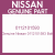 Genuine Nissan 0112101593 Bolt