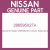 Genuine Nissan 286595X27A Cover head lamp