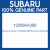 Genuine Subaru 12209AA390 Brg set-crankshaft