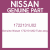 Genuine Nissan 1722131U02 Tube assy