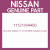 Genuine Nissan 11121W4400 Gasket oil pan