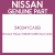 Genuine Nissan 540341CA0B Seat-rubbe