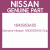 Genuine Nissan 1643953A05 Clip