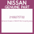 Genuine Nissan 2108275T02 Coupling assy