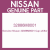 Genuine Nissan 32886M8001 Cap-shifter