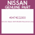 Genuine Nissan 48474EQ300 Escutcheon-strg