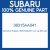 Genuine Subaru 38315AA041 Cvr cp-diff carr