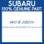 Genuine Subaru 94013FJ000VH Trim pnl ay c pl rh