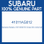 Genuine Subaru 41011AG012 Cross mbr compl rat