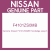 Genuine Nissan F4101ZS0MB Hoodledge assy-lh