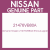 Genuine Nissan 21476VB80A Shroud-upper